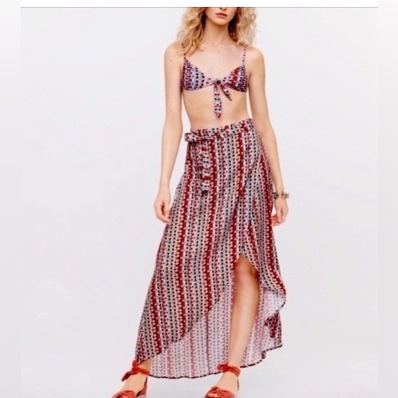 NWT Onia DVF collab Amanda beach coverup skirt - Picture 2 of 4